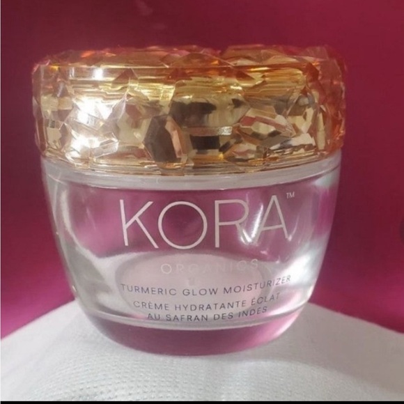 Turmeric Glow Moisturizer - Gold and Clear Refill Pod Jar Only - Picture 1 of 2